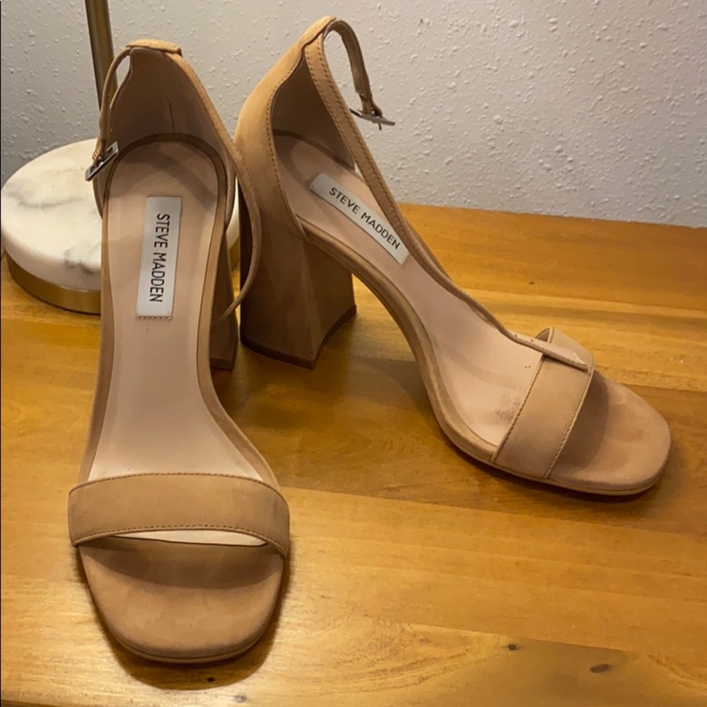 Steve Madden ankle strap heel